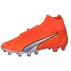 Image de Puma Chaussures de Football Ultra Pro FG/AG pour Homme, Ultra Orange Puma Blanc Bleu Glimmer, 47 EU