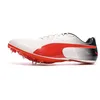 Image de PUMA Chaussures d'Athlétisme Blanc/Rouge/Noir Homme 14 377001 Rouge 41FR