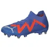 Image de PUMA Unisex Adults' Sport Shoes FUTURE MATCH MXSG Soccer Shoes, BLUE GLIMMER-PUMA WHITE-ULTRA ORANGE, 42.5