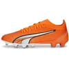 Image de Puma Match AG, Chaussures Football (FG) Homme, Ultra Orange White Blue G, 44 EU