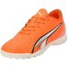 Image de PUMA Ultra Play TT Jr Chaussure de Football, Ultra Orange White Blue Glimmer, 37 EU