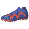 Image de PUMA Unisex Adults' Sport Shoes FUTURE MATCH MG Soccer Shoes, BLUE GLIMMER-PUMA WHITE-ULTRA ORANGE, 45