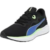 Image de PUMA Unisex Adults' Sport Shoes TWITCH RUNNER FRESH Road Running Shoes, PUMA BLACK-ROYAL SAPPHIRE-FIZZY LIME, 42