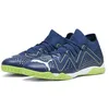 Image de PUMA Chaussures de Football Future Match TT pour Homme, Persian Blue PUMA White Pro Green, 46 EU