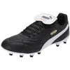 Image de PUMA Unisex King Top Fg/Ag Chaussures de football, Puma Black Puma White Puma Gold, 43 EU