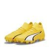Image de Puma Ultra Pro FG/AG Chaussures de Sport Unisexe pour Adulte Yellow Blaze White Noir 43 EU, Yellow Blaze Puma White Puma Black, 43 EU