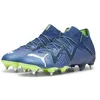 Image de PUMA Future Ultimate Mxsg, Chaussures de Football Unisexe Adultes, Persian Blue Puma White Pro Green, 40.5 EU