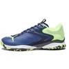 Image de PUMA Chaussures de Tennis Unisexes Solarattack RCT, Bleu Marine Fast Yellow White, 40 EU