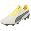 Image de Puma King Ultimate FG/AG, Chaussures de Sport Unisexe pour Adultes, Alpine Snow Asphalt Yellow Blaze, 40 EU