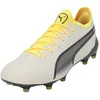 Image de PUMA Mixte King Ultimate FG/AG Chaussure de Piste d'athlétisme, Alpine Snow Asphalt Yellow Blaze, 42 EU