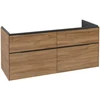 Image de V&B Subway 3.0 Meuble sous lavabo 127,2x57,6x47,8 cm, o LE/Gr vo b, Kan Oa