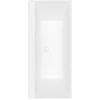 Image de V&B Baignoire rectangulaire Collaro Duo 180x80cm, version EB champ., blanc pierre