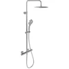 Image de V&B Verve Showers TH système de douche, mitigeur, 3 jets, blanc, or brossé