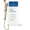 Image de Villeroy & Boch Verve Showers système douche   ensemble douche avec support douchette à main régl. - Douchette main 3 types de jets   Système douche facile à entretenir, facile à monter   Brushed Gold