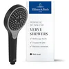 Image de Villeroy & Boch Verve Showers Pommeau de Douche, douchette à main avec 3 jets, réglable par simple pression sur un bouton, EasyClean, économie d'eau   Noir mat