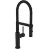 Image de V&B Mitigeur monocommande pour évier Steel Expert 2.0 noir mat, régulateur de jet pivotant