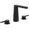 Image de Mitigeur lavabo 3 trous VILLEROY ET BOCH Conum sans tirette Matt Black