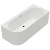 Image de Oberon 2.1 Baignoire murale pour installation en angle à droite