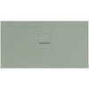 Image de V&B Duschwanne Squaro Infinity 140x75x4cm, gris mat, uni, côté gauche découpé