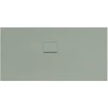 Image de V&B Bac à douche Squaro Infinity 150x75x4cm, gris matin, angle encastré l gg H