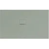 Image de V&B Bac à douche Squaro Infinity 150x90x4cm, gris mat, angle encastré l gg Wa