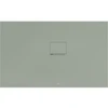 Image de V&B Bac à douche Squaro Infinity 130x80x4 cm, gris mat, installation d'angle droite contre mur