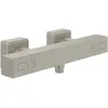 Image de Thermostat de douche Villeroy & Boch Universal Taps & Fittings, robinet de douche avec protection anti-brûlure, mitigeur de douche apparent, rectangulaire, nickelé brossé mat