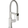 Image de V&B Robinet mitigeur évier Steel Expert Compact-Window 42x220mm, acier inox massif