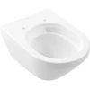 Image de V&B Architectura WC suspendu, cuvette profonde 37x53 cm, rond, sortie arrière, sans rebord, blanc A-bac C+