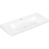 Image de V&B Architectura Lavabo 100x44,5cm, 1 trou robinet, sans trop-plein, blanc