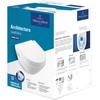 Image de V&B Combi-Pack WC suspendu Architectura 35x48 cm, ovale, montage mural, blanc