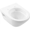 Image de V&B Architectura WC suspendu, cuvette à chasse basse 37x53 cm, rond, sans rebord, blanc C+