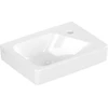 Image de V&B Architectura lavabo mural 36x26 cm, gauche, 1 trou, trop-plein, blanc C+