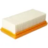 Image de vhbw Filtre plissé plat compatible avec Nilfisk Attix 33-2L IC Mobile aspirateur sec et humide - Filtre de refroidissement du moteur