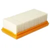 Image de vhbw Filtre plissé plat remplacement pour Nilfisk 107413541 pour aspirateur sec et humide - Filtre de refroidissement du moteur