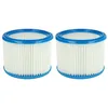 Image de vhbw Set de filtres 2x Filtre plissé compatible avec Gisowatt Professional 50X aspirateur à sec ou humide - Filtre à cartouche