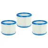 Image de vhbw Set de filtres 3x Filtre plissé compatible avec WAP Attix 3, 30-01 / PC, 30-11 PC aspirateur à sec ou humide - Filtre à cartouche