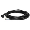 Image de vhbw Câble électrique Compatible avec Einhell BT, BT-VC, INOX, NTS, RT, RT-VC, SA, SM aspirateurs - 10 m, 1000 W