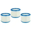 Image de vhbw Set de filtres 3x Filtre plissé compatible avec Nilfisk Attix classe de poussière M aspirateur à sec ou humide - Filtre à cartouche