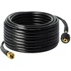 Image de vhbw Tuyau de rallonge 30 m compatible avec Kärcher K 3.84 M plus, K 3.85 M PL nettoyeur haute pression avec connexion M22 x 1,5, noir