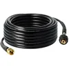 Image de vhbw Tuyau de rallonge 20 m remplacement pour Kärcher 2.644-019.0 pour nettoyeur haute pression avec connexion M22 x 1,5, noir