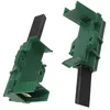 Image de vhbw 2x balais charbon compatible avec Blomberg WTC9602X, WMB81441, WMB91235, WMB91221, WMB91042 machine à laver, sèche-linge