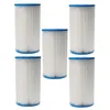 Image de vhbw 5X Cartouches filtrantes Compatible avec Intex 28165EH, 28183MW, 28175EH, 28167EH, 28181K Piscine Pompe de Filtration, Filtre à Eau Blanc/Bleu