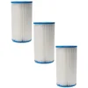 Image de vhbw 3X Cartouches filtrantes Compatible avec Intex 28165EH, 28183MW, 28175EH, 28167EH, 28181K Piscine Pompe de Filtration, Filtre à Eau Blanc/Bleu