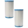 Image de vhbw 2X Cartouches filtrantes Compatible avec Intex 28165EH, 28183MW, 28175EH, 28167EH, 28181K Piscine Pompe de Filtration, Filtre à Eau Blanc/Bleu