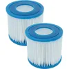 Image de vhbw 2X Cartouche filtrante Type VII Compatible avec Bestway Lay-Z-Spa Siena, Saint Tropez Spa, Bain à remous - Filtre de Rechange Bleu/Blanc