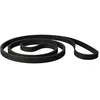 Image de vhbw Courroie d'entraînement compatible avec AEG Lavatherm 550 sèche-linge - 14,3 cm noir