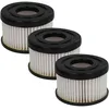 Image de vhbw 3x filtre plissé compatible avec Rowenta Air Force Flex 760 aspirateur - noir/blanc, nettoyable