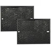 Image de vhbw 2x Filtre à charbon actif compatible avec Honeywell HPA710WE purificateur d'air - Filtre à air noir