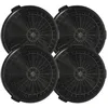 Image de vhbw 4x Filtres à charbon actif compatible avec Electrolux 90CTS, 90CTU, 90CT hotte aspirante - 18,85 cm